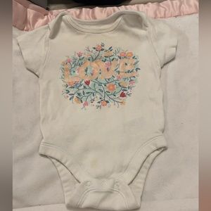 Cute love onesie